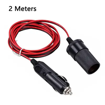 Image de Câble Allume-Cigare 12V - Extension 2m/5m avec Indicateur Lumineux