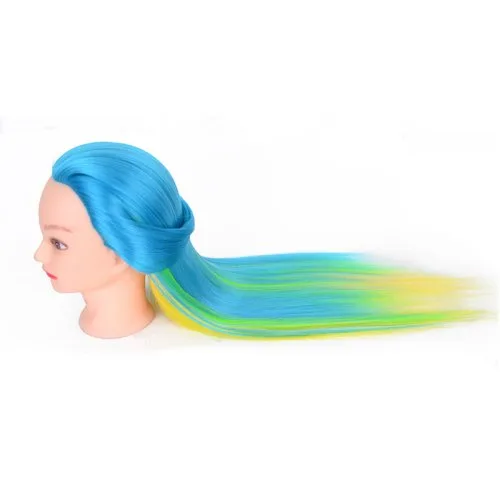 S blu arcobaleno testa