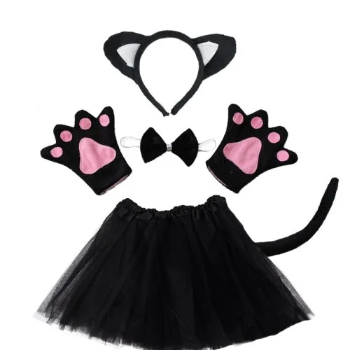 Zwart kat 5pcs