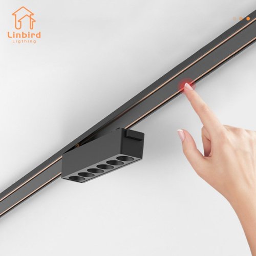 Image de Éclairage sur rail magnétique ultra-fin 6mm - Design moderne & flexible