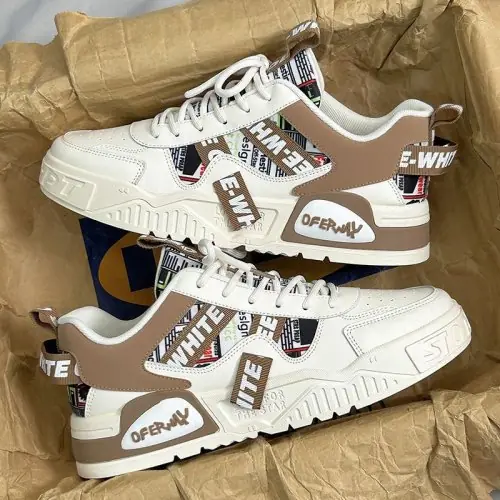 Image de Baskets Homme Cuir - Style Urbain & Sportif