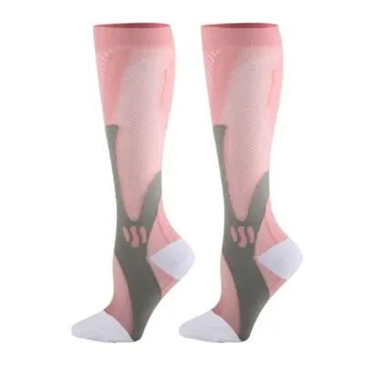 Image de Chaussettes de Compression pour Varices & Diabétiques - Sport & Randonnée