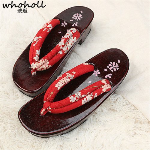 Afbeelding van Stijlvolle Geta Sandalen voor Cosplay & Zomer