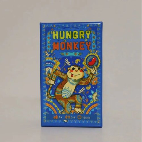 Zdjęcie Gra planszowa Hungry Monkey dla rodziny i przyjaciół, zabawna gra stołowa, karty rozrywkowe dla przyjaciół, 2-6 graczy