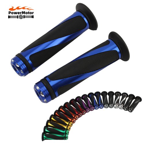 Bild von Universelle CNC-Motorradgriffe 7/8/22 mm – Hochwertige Lenkergriffe für Kawasaki, Honda, Yamaha, Suzuki, Benelli, Ducati, Roller & E-Bikes