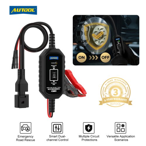 Image of Autool BT10 Car Electronic Parking Brake Release Tool – Professional EPB Release Mode for Safe and Efficient Brake System Maintenance