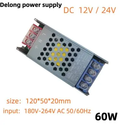 Image de Alimentation LED 12V/24V 60W-400W - Transformateur Silencieux
