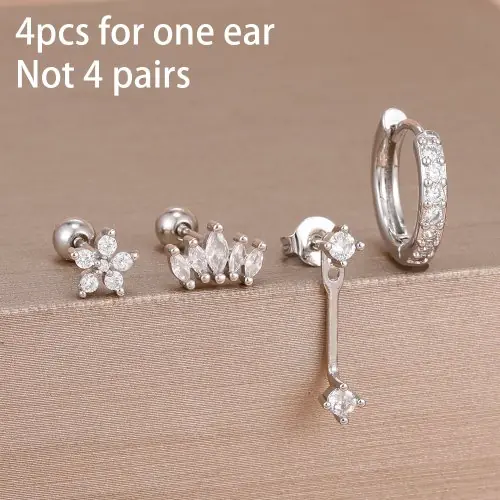 4-zilver-wit-4PCS