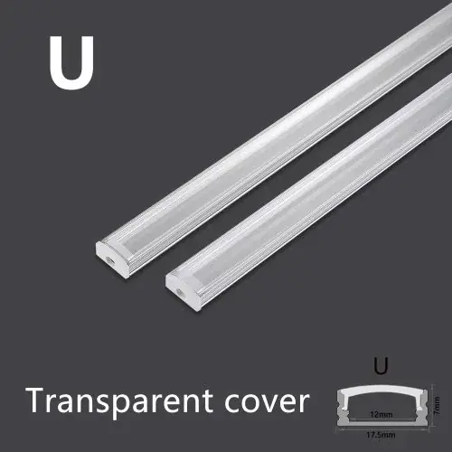 U transparent housse