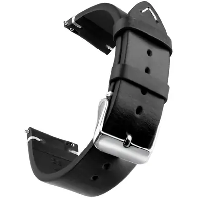 Image de Bracelet Montre Cuir Véritable - 18 à 24mm