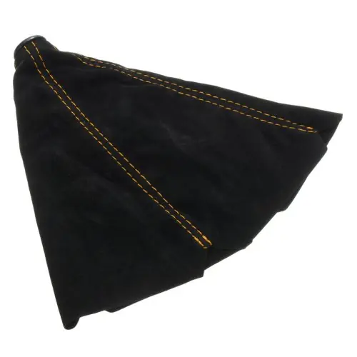 Image de Housse de Levier de Vitesse en Cuir PU - Rouge, Noir, Bleu, Jaune