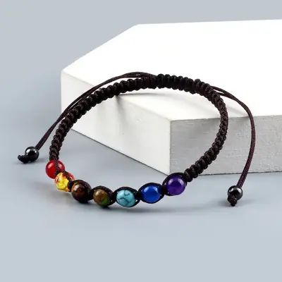 Image de Bracelet 7 Chakras - Équilibre & Guérison Naturelle