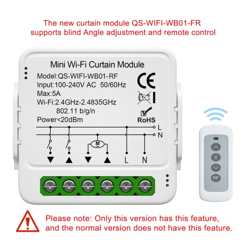 WiFi avec télécommande