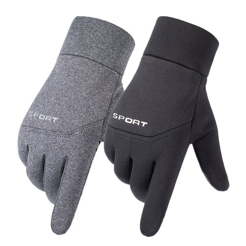 Image of Premium Winter Outdoor Sports Gloves – Windproof, Water-Repellent, Fleece-Lined, Touchscreen Compatible, Non-Slip for Skiing, Cycling, and Motorcycle Riding