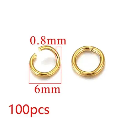 Oro 6mm100uds