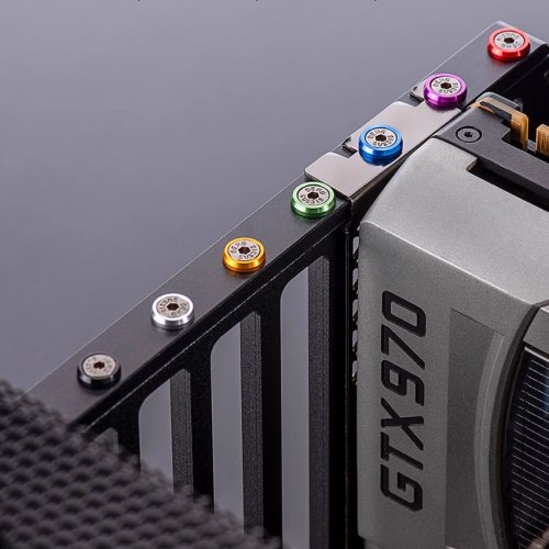 Imagen de Tornillos Decorativos M3 para PC - 5 Piezas