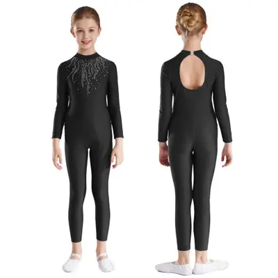 Image de Justaucorps Brillant pour Filles - Danse, Ballet, Patinage