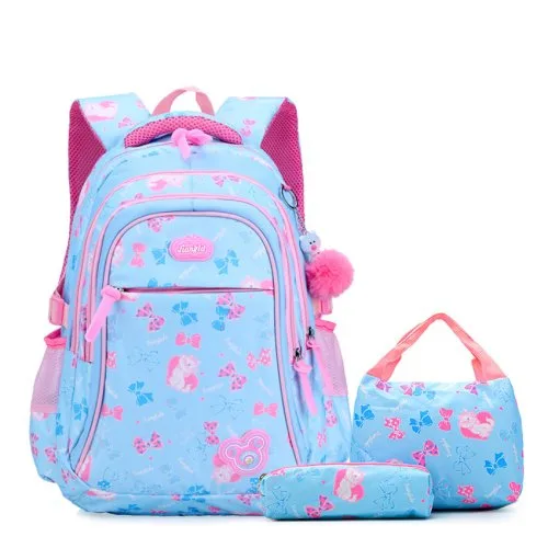 Lucht blauw set