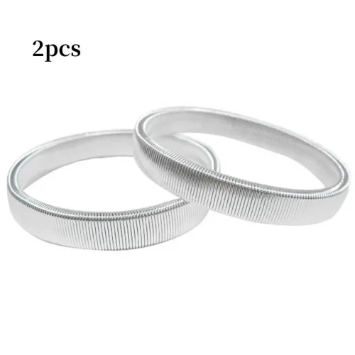 Immagine di 2 pezzi da uomo fascia da braccio elastica unisex elasticizzata porta maniche per camicia elastico in metallo giarrettiere accessori di abbigliamento