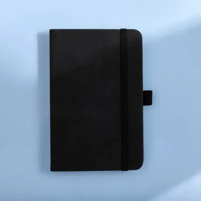 Image de Carnet A6 Cuir PU - 192 Pages, Sangles & Style Élégant