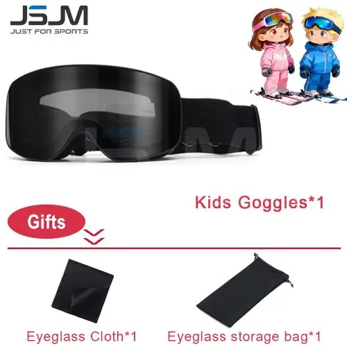 Image de Lunettes de Ski Anti-Buée UV400 - Idéales pour Adultes et Enfants