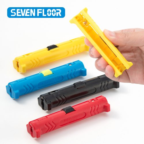 Afbeelding van Elektrische Draad Stripper Pen netwerkkabel Gereedschap Draad Kabelschaar Roterende Coaxiale Draad Strippen Snijmachine Tang