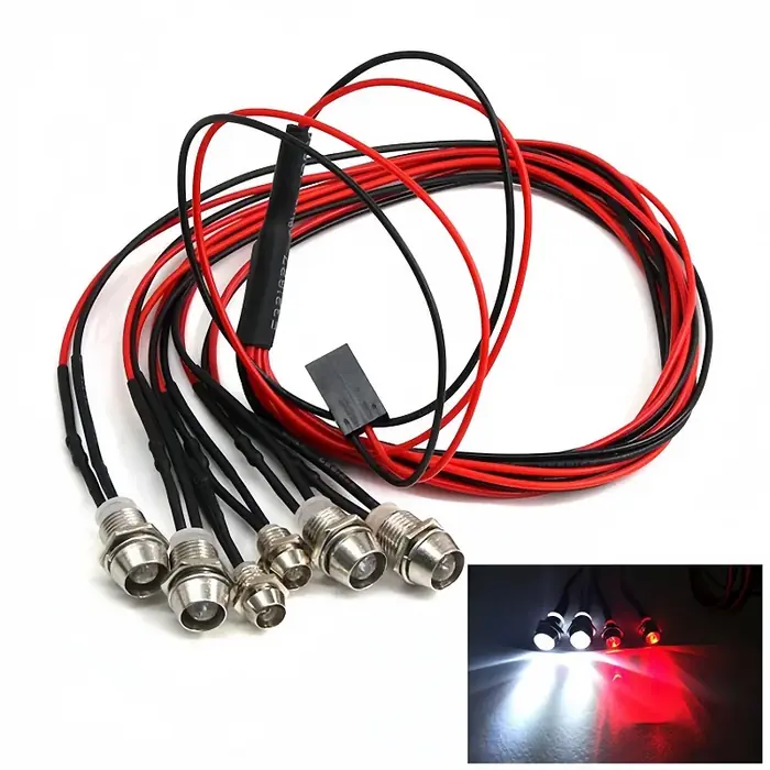 Image de Phares LED RC 2.4G - Éclairage Avant/Arrière pour Voiture Télécommandée