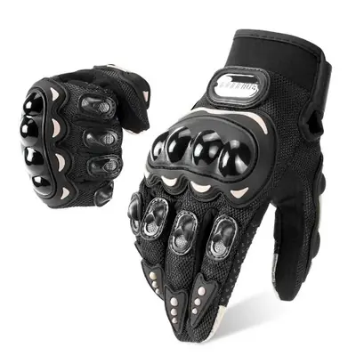 Image de Gants Moto Imperméables en Cuir de Chèvre - Respirants & 4 Saisons