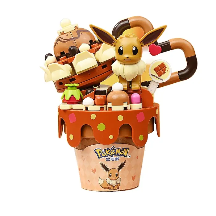 Image de Briques Pokémon Pikachu, Squirtle & Jigglypuff - Kit de Construction DIY