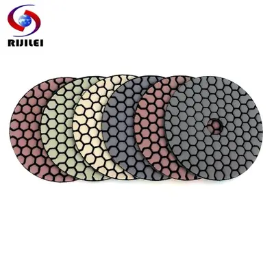 Image de Tampons de Polissage 100mm pour Granit et Marbre