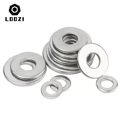 Rondelles Plates Inox 304 - Tous Filetages M1 à M22
