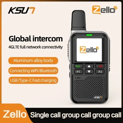 Image de Talkie-Walkie 4G WiFi Longue Portée - Compatible Zello