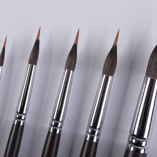 Imagen de Pincel de Acuarela ArtSecret BW 216 2108 con Punta Afilada para Detalles Finos, Mango de Madera, Ideal para Pintura Acrílica y Arte Creativo
