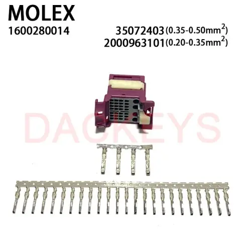 Image de Connecteur Molex 32 Voies - Prise Hybride STAK50H