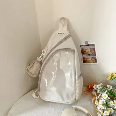 Image de Sac Bandoulière Transparent Tendance Y2K