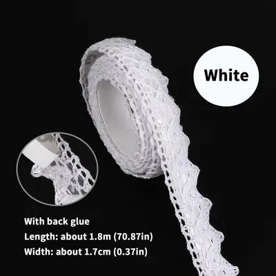 Image de Ruban Dentelle Vintage 17mm - Décoration Scrapbooking