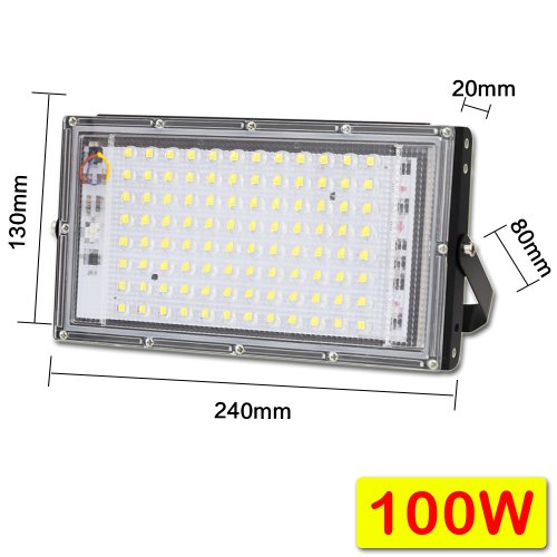 100W