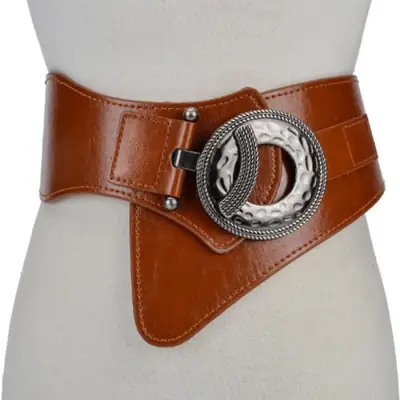 Image de Ceinture Élastique Large pour Femme - Style Tendance & Confort