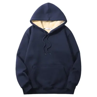 Image de Sweat à Capuche Hiver Chauffant en Laine d'Agneau