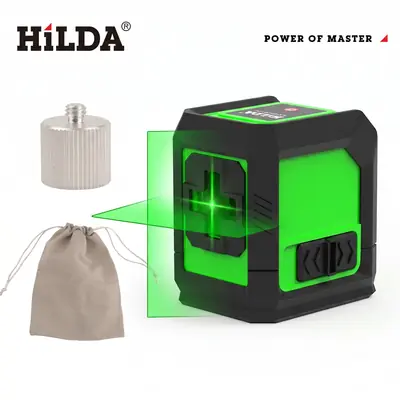 Image de Niveau Laser Vert 2 Lignes - Précision Optimale