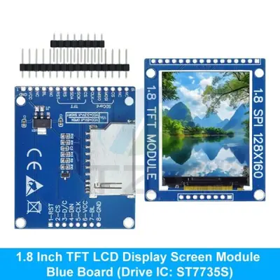 Image de Écran LCD TFT 1.8'' 128x160 - Compatible Arduino & SPI