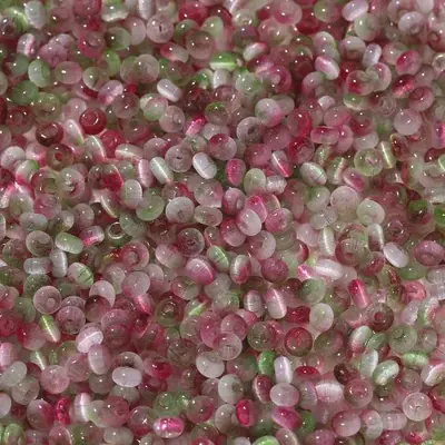 Image de Perles Œil de Chat 4mm - Lot de 100 Pièces