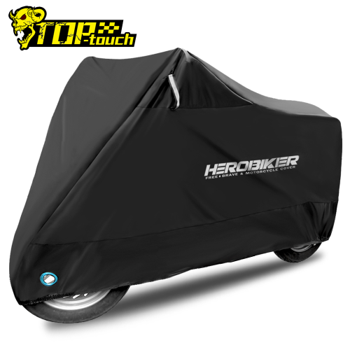 Immagine di Copertura Universale Impermeabile per Moto, Scooter e Bicicletta con Protezione UV, Antipolvere e Resistente alla Pioggia - Taglie M a 4XL