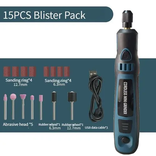 15 pièces Blister