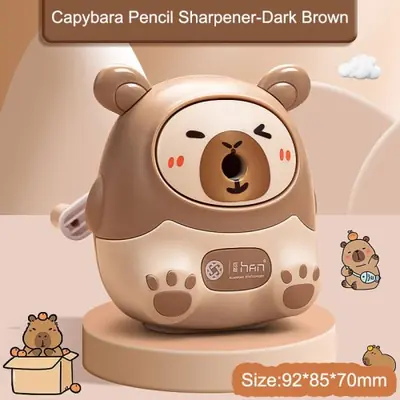 Image de Taille-Crayon Capybara Design Mignon