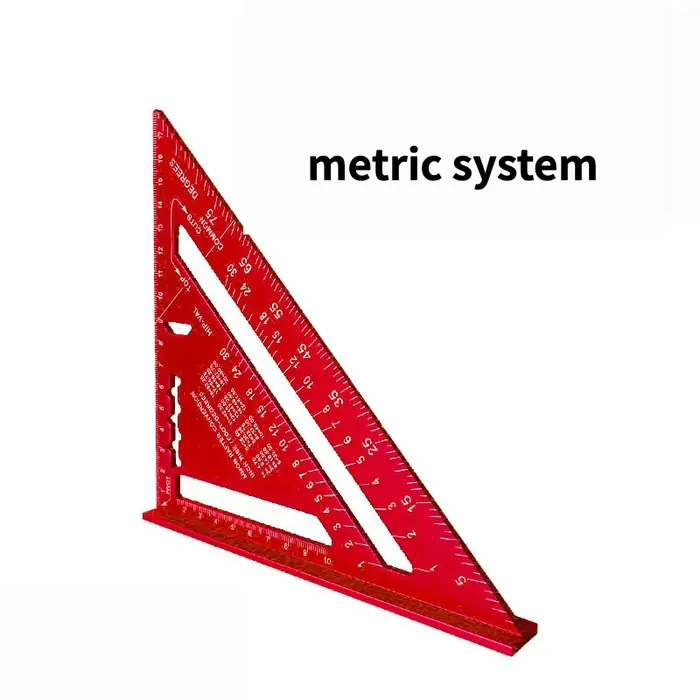 Rouge métrique système