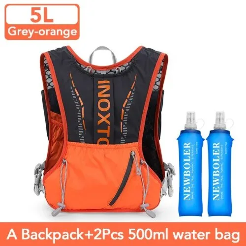 Packs and water bag