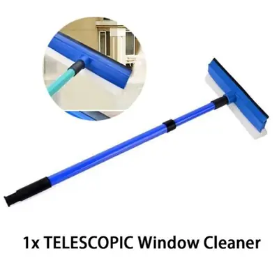 Image de Nettoyeur de vitres télescopique 2 en 1
