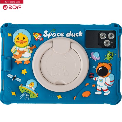 Image of 10.1-inch Kids Tablet with 8GB/64GB Storage, 4G LTE, Dual SIM, Wi-Fi, Google Play, Child-Friendly Design for Learning and Fun
