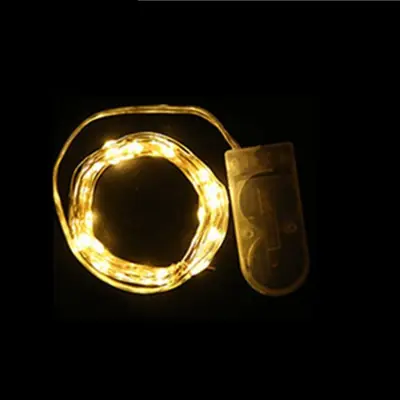 Image de Guirlande LED Cuivre - Élégance Lumineuse pour Noël & Mariage